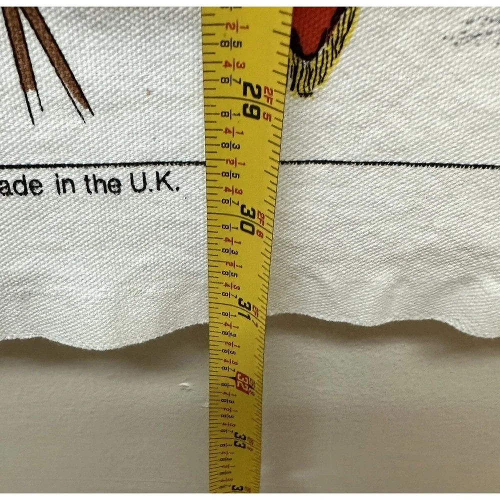 Vintage London Scene Made in Uk Lamont The Guards Tea Towel Wall Hanging